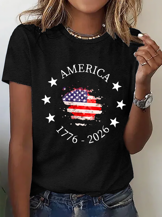 Women's 250th Birthday USA Independence Day 1776 shirt