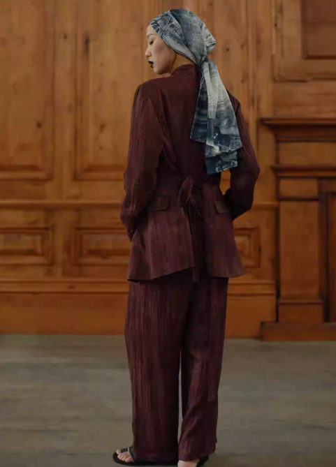 Distressed Nomadic Oversized Genderless Multi-Way Blazer