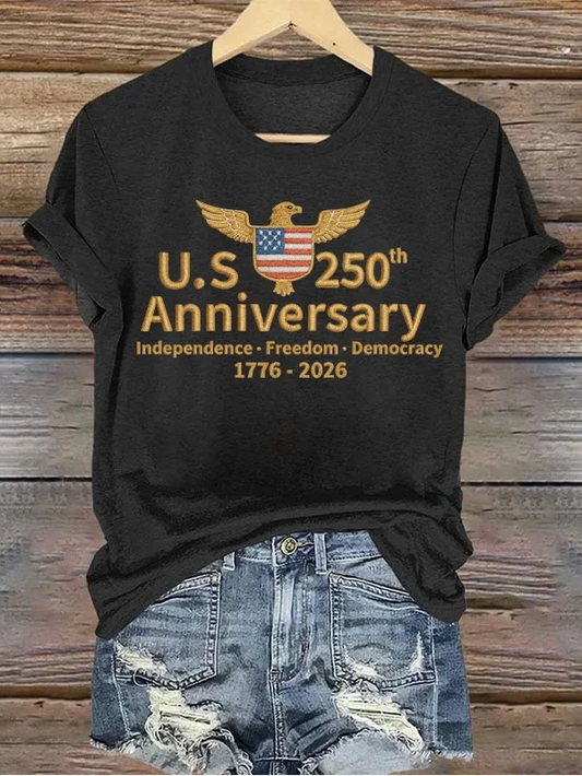 Women's I'm Not Just Daddy's Girl I'm A Veteran's Daughter Printed Casual V-Neck T-Shirt