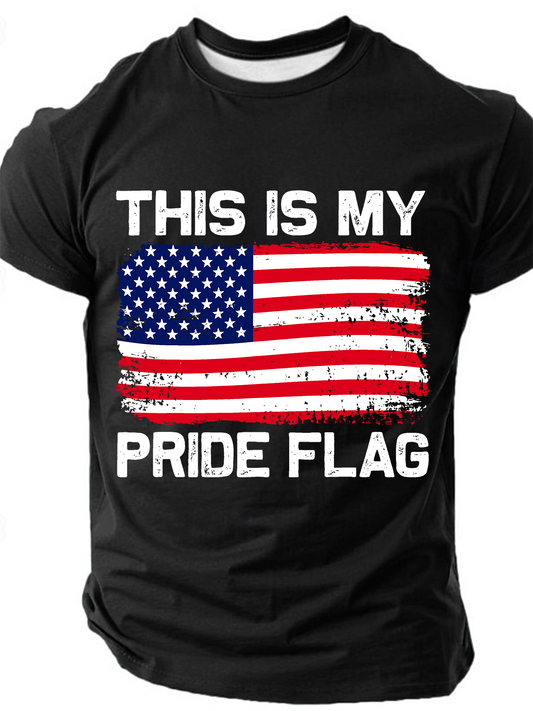 This Is My Pride Flag Cotton T-Shirt