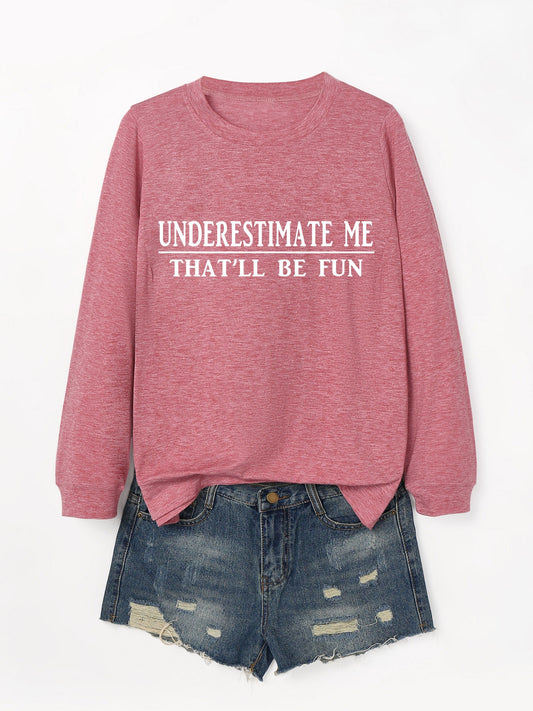 Printed Long Sleeve Pullover Top | Round Neck Casual Boutique Blouse