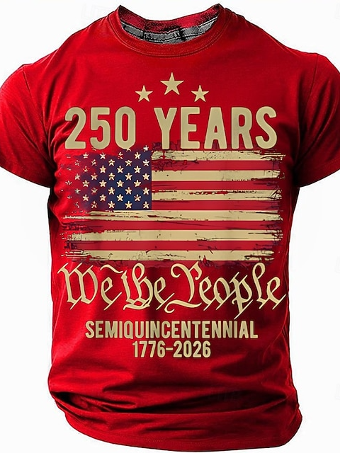 Men's America's 250th Anniversary T-shirt
