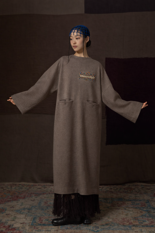 Nomadic Reversible Wool Relaxed Long Coat