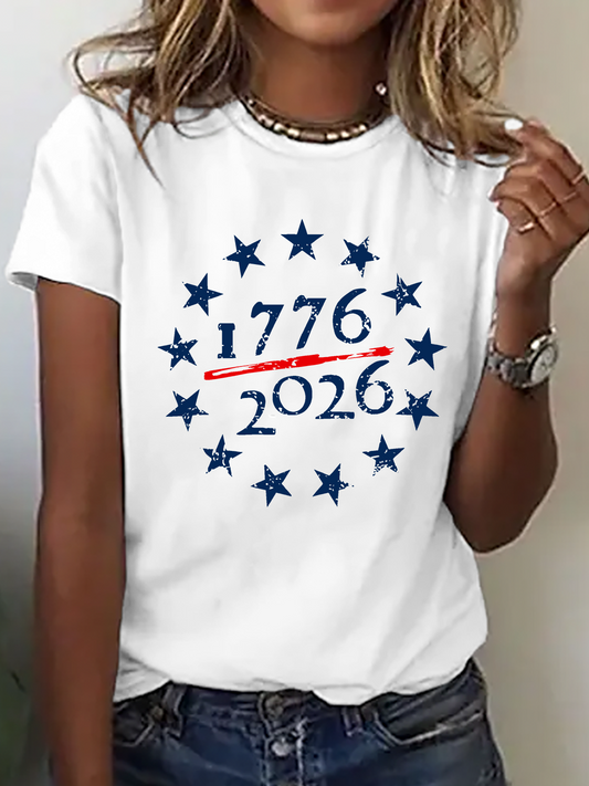 Women's 250th Birthday USA Independence Day 1776 shirt