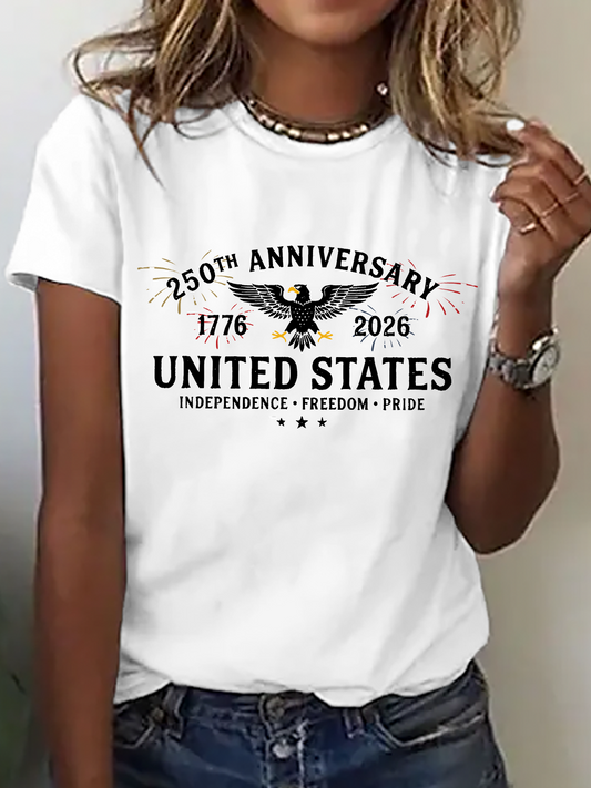 Women's 250th Birthday USA Independence Day 1776 shirt