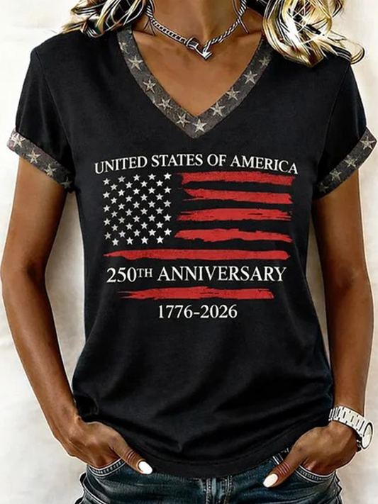 Women's 250th Anniversary Print T-Shirt