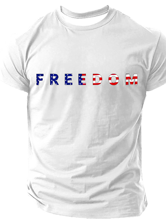 Men's America 250th Anniversary Funny Slang Short Sleeve T-shirt