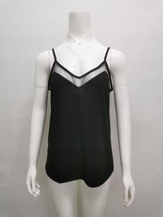 Backless V-Neck Cami Top | Trendy Sleeveless Tank